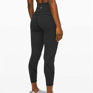 Lululemon In Movement 25" Tight *Everlux in Black - Size 6